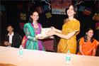 CHIEF GUEST FLICIATION BY PVP-SNDT PRINCIPAL